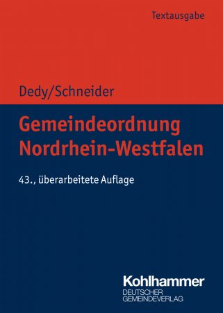 Gemeindeordnung Nordrhein-Westfalen. Textausgabe